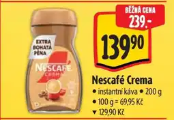 Albert Nescafé Crema nabídka