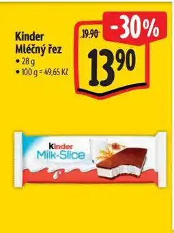 Albert Kinder mléčný řez nabídka