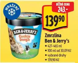 Albert Zmrzlina Ben&Jerry’s nabídka