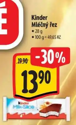 Albert Kinder mléčný řez nabídka