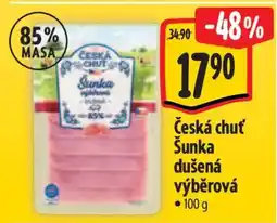 Albert Česká chuť Šunka dušená výběrová nabídka