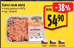 Albert Kuřecí steak mletý nabídka