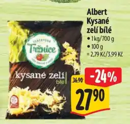 Albert Albert Kysané zelí bílé nabídka