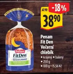 Albert Penam Fit den VEČERNÍ CHLEBÍK nabídka