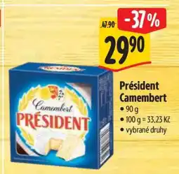 Albert Président camembert nabídka