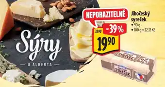 Albert Jihočeský syreček nabídka