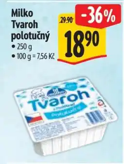 Albert Milko Tvaroh polotučný nabídka