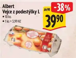 Albert Albert Vejce z podestýlky L nabídka