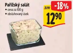 Albert Pařížský salát nabídka