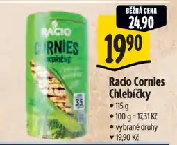 Albert Racio Cornies Chlebíčky nabídka