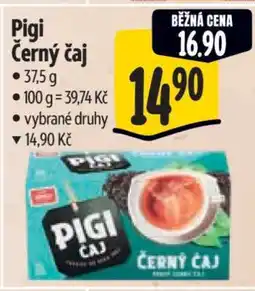 Albert Pigi černý čaj nabídka