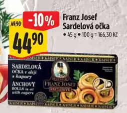 Albert Franz Josef Sardelová očka nabídka