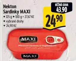 Albert Nekton Sardinky MAXI nabídka