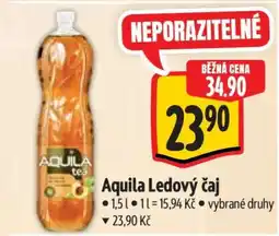 Albert Aquila ledový čaj nabídka