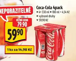 Albert Coca-Cola 4pack nabídka