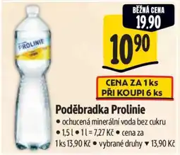 Albert Poděbradka ProLinie nabídka