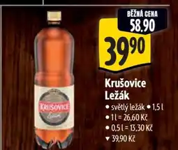 Albert Krušovice ležák nabídka