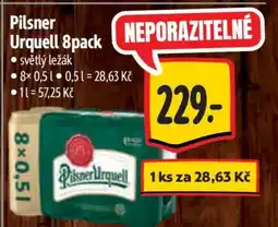 Albert Pilsner Urquell 8pack nabídka