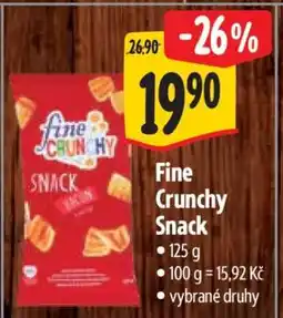 Albert Fine Crunchy Snack nabídka