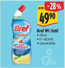 Albert BREF WC čistič nabídka