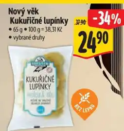 Albert Nový věk Kukuřičné lupínky nabídka