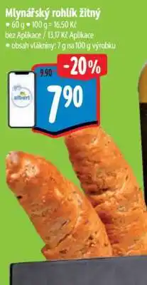 Albert Mlynářský rohlík žitný nabídka