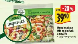 Albert Menu inspirace Mix do polévek a omáček nabídka