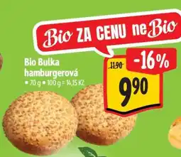 Albert Bio Bulka hamburgerová nabídka