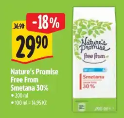 Albert Nature's Promise Free From Smetana 30% nabídka