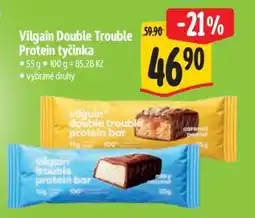 Albert Vilgain Double Trouble Protein tyčinka nabídka