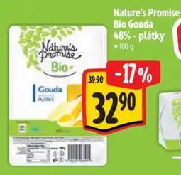 Albert Nature's Promise Bio Gouda 48% plátky nabídka