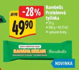 Albert BAREBELLS Proteinová tyčinka nabídka