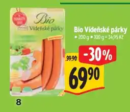 Albert BIO VÍDEŇSKÉ PÁRKY nabídka