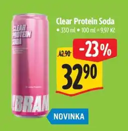 Albert Clear Protein soda nabídka