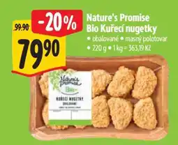 Albert Nature’s Promise Bio Kuřecí nugetky nabídka