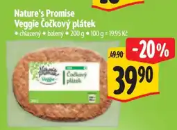 Albert Nature's Promise Veggie Čočkový plátek nabídka
