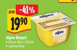Albert Alpro dezert nabídka
