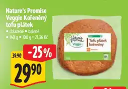 Albert Nature's Promise Veggie Kořeněný tofu plátek nabídka