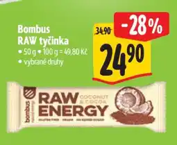 Albert Bombus RAW tyčinka nabídka