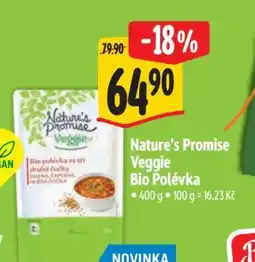 Albert Nature's Promise Veggie Bio Polévka nabídka