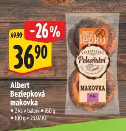 Albert Albert Bezlepková makovka nabídka