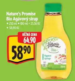 Albert Nature's Promise Bio Agávový sirup nabídka
