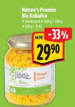 Albert Nature’s Promise Bio Kukuřice nabídka