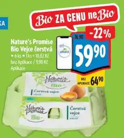 Albert Nature’s Promise Bio Vejce čerstvá nabídka