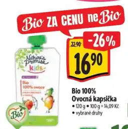 Albert Bio 100% ovocná kapsička nabídka
