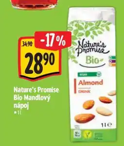 Albert Nature’s Promise Bio Mandlový nápoj nabídka