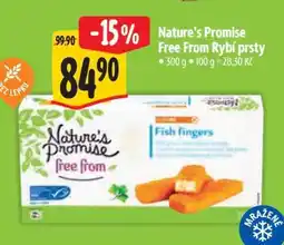 Albert Nature's Promise Free From Rybí prsty nabídka