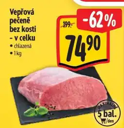 Albert Vepřová pečeně bez kosti – v celku nabídka
