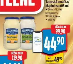 Albert Tatarská omáčka/Majonéza 405 ml nabídka