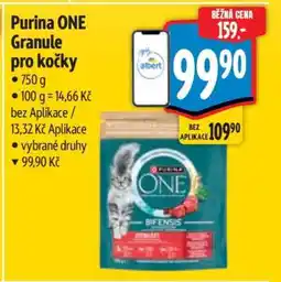 Albert Purina One Granule pro kočky nabídka